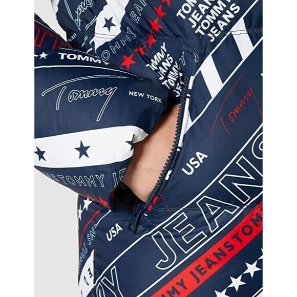 Tommy Hilfiger Men's Puffer Jacket Outerwear Primaloft with Removable Hood - Picture 7 of 12